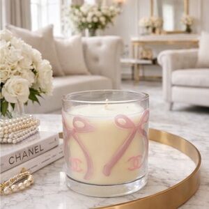❗️LAST ❗️ CHANEL Pink Ribbon Candle ❗️WILL NOT RESTOCK ❗️